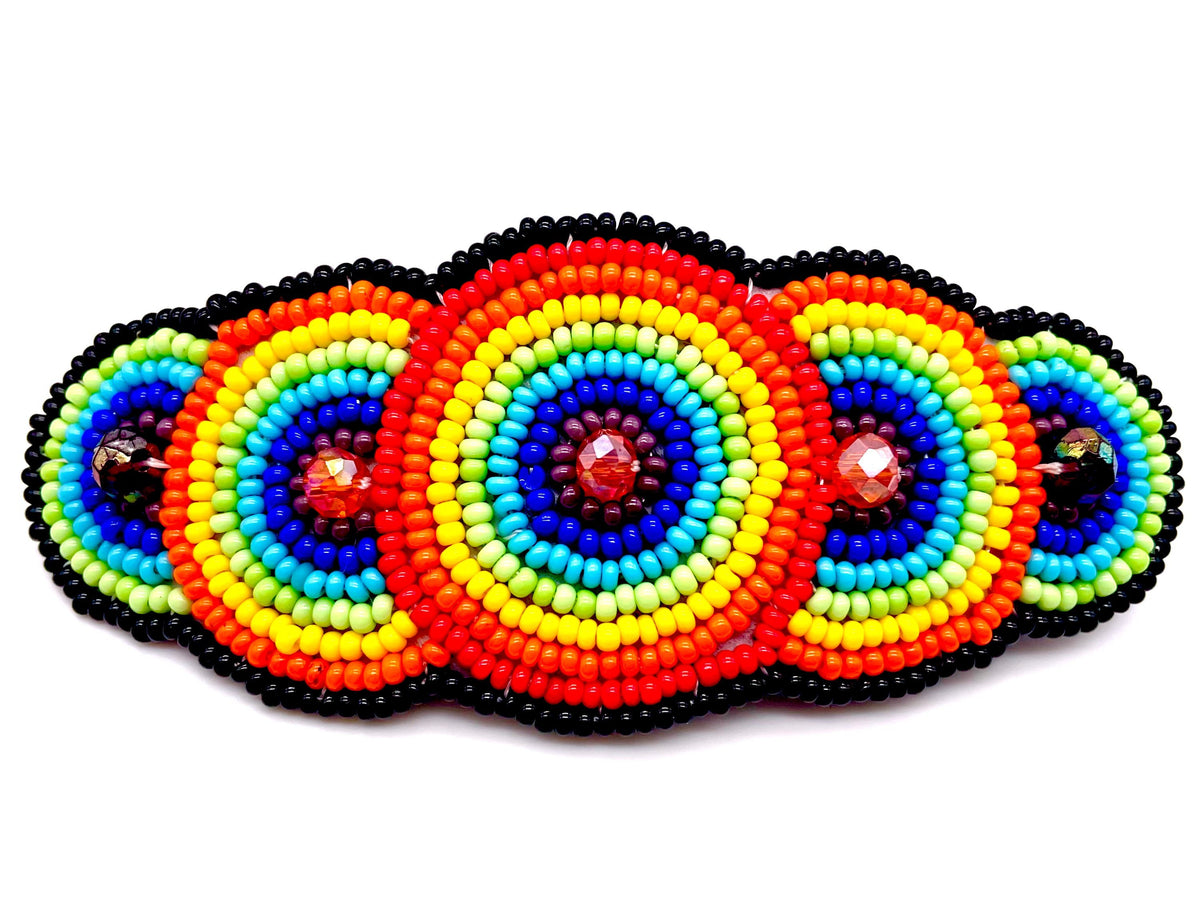 Rego NYC multicolor glass bead cloud barrette REGO (@shop.rego) • Instagram photos and videos main image 4