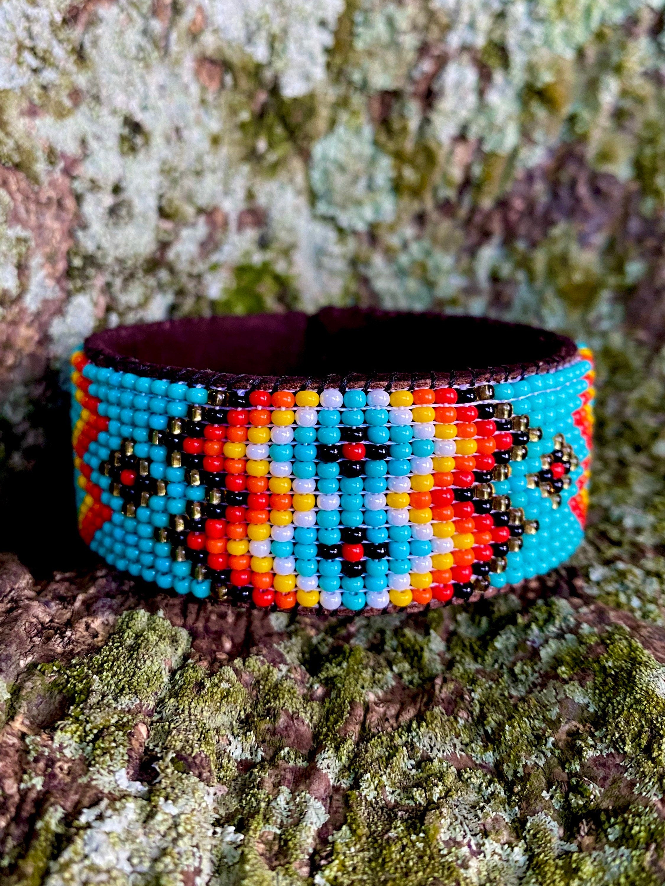 Beaded Aztec Bracelet #195 - River Bracelets - River Gear