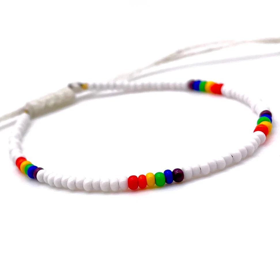Rainbow 2025 ankle bracelet
